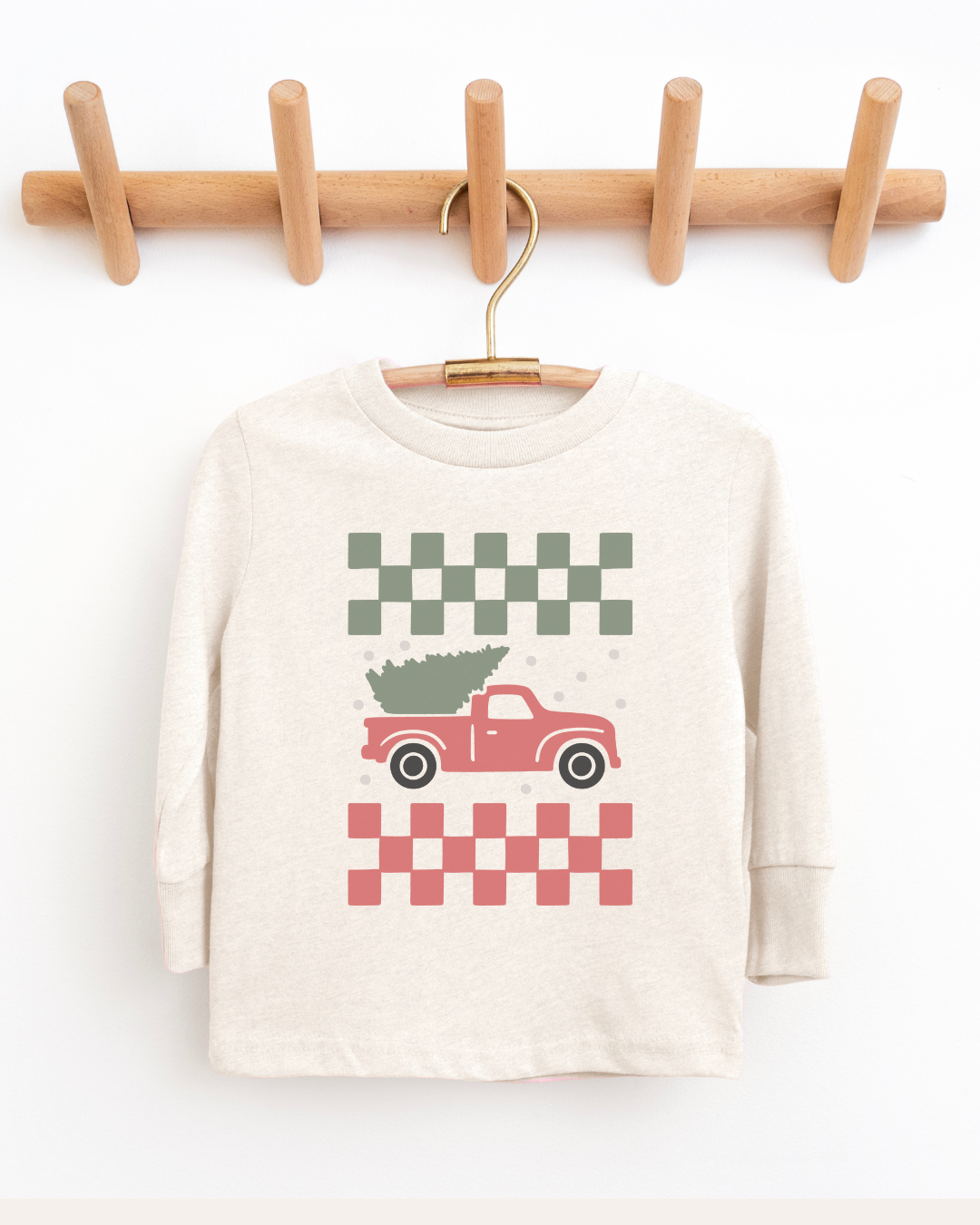CHRISTMAS TRUCK - KIDS LONG SLEEVE