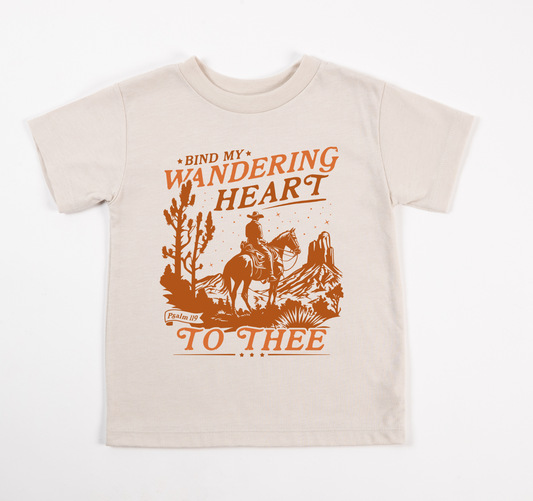 BIND MY WANDERING HEART - KIDS TSHIRT