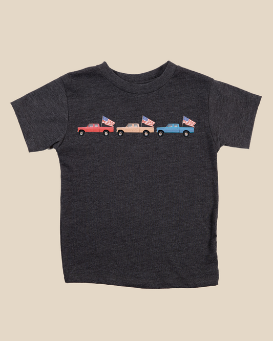 FLAG TRUCKS - KIDS TSHIRT
