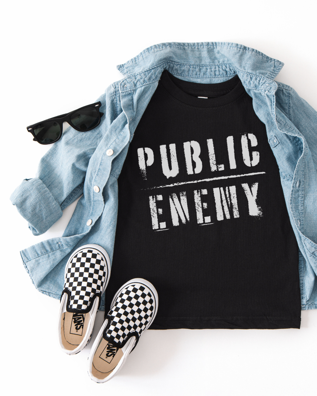 PUBLIC ENEMY - KIDS TSHIRT