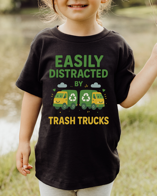 TRASH TRUCKS 🚛  - KIDS TSHIRT