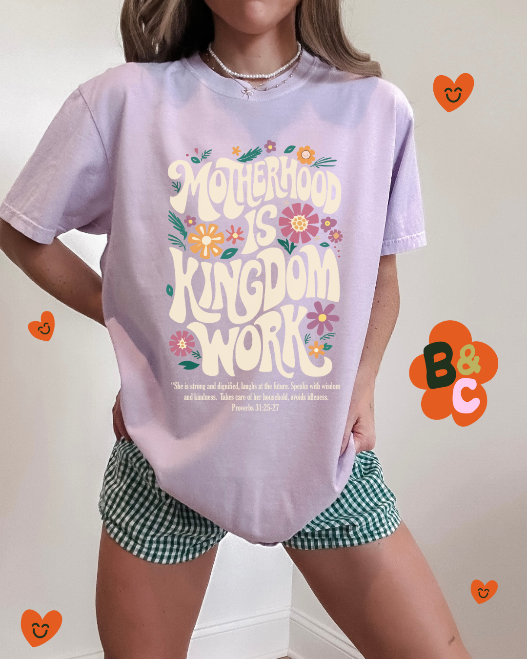 MOTHERHOOD IS KINGDOM WORK - TSHIRT