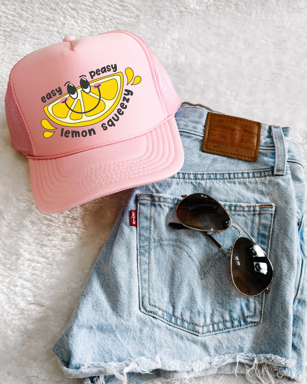 EASY PEASY LEMON SQUEEZY - TRUCKER HAT
