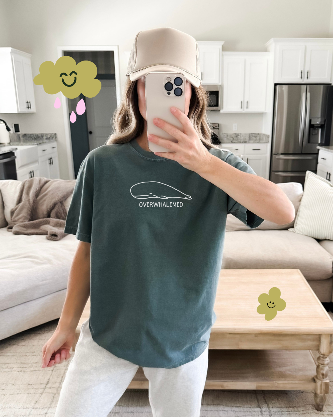 OVERWHALEMED 🐳 - TSHIRT