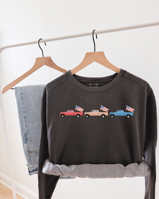 FLAG TRUCKS 🇺🇸- SWEATSHIRT