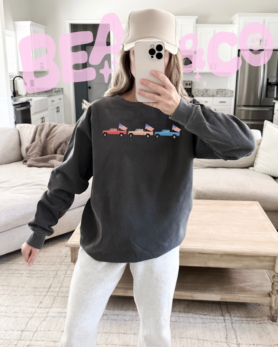 FLAG TRUCKS 🇺🇸- SWEATSHIRT