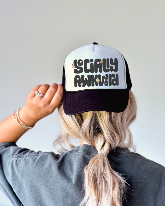 SOCIALLY AWKWARD - TRUCKER HAT