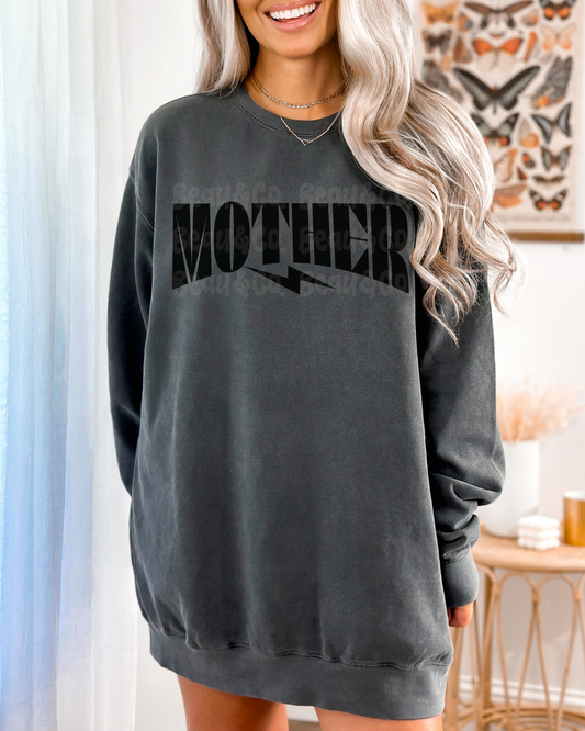 EDGY MOTHER - CREWNECK SWEATSHIRT