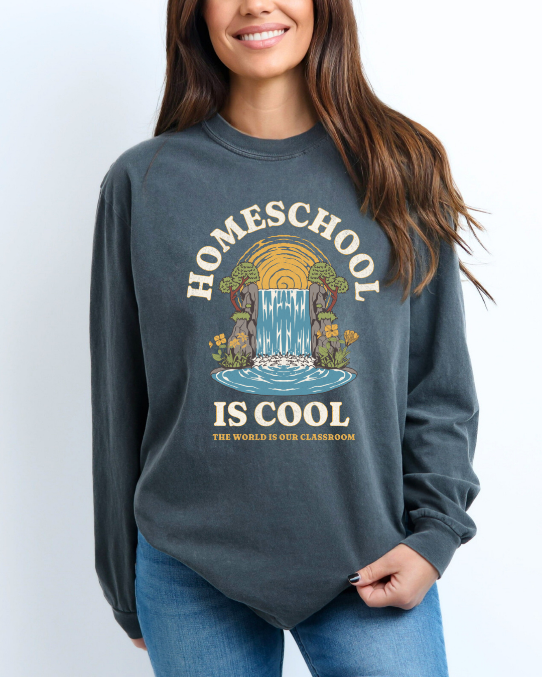 HOMESCHOOL IS COOL - LONG SLEEVE SHIRT