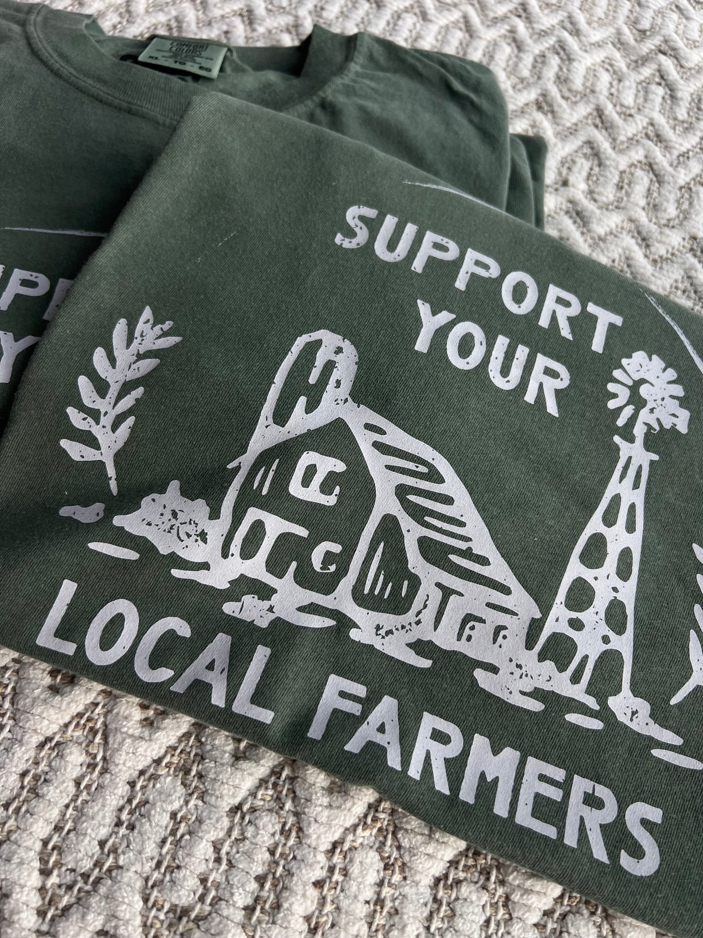 SUPPORT YOUR LOCAL FARMERS - TSHIRT