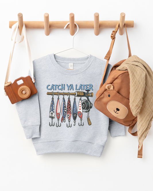 CATCH YA LATER 🎣 - KIDS SWEATSHIRT