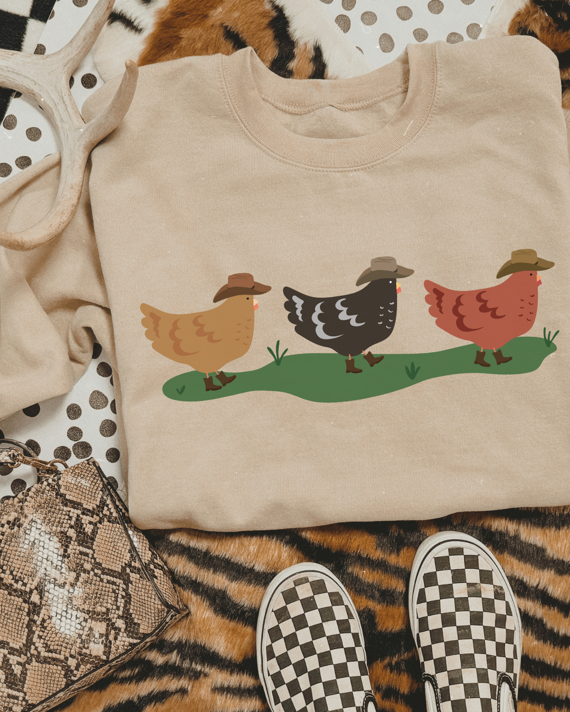 COWBOY CHICKENS - SWEATSHIRT