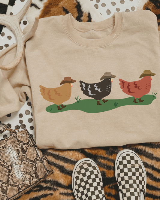 COWBOY CHICKENS - SWEATSHIRT