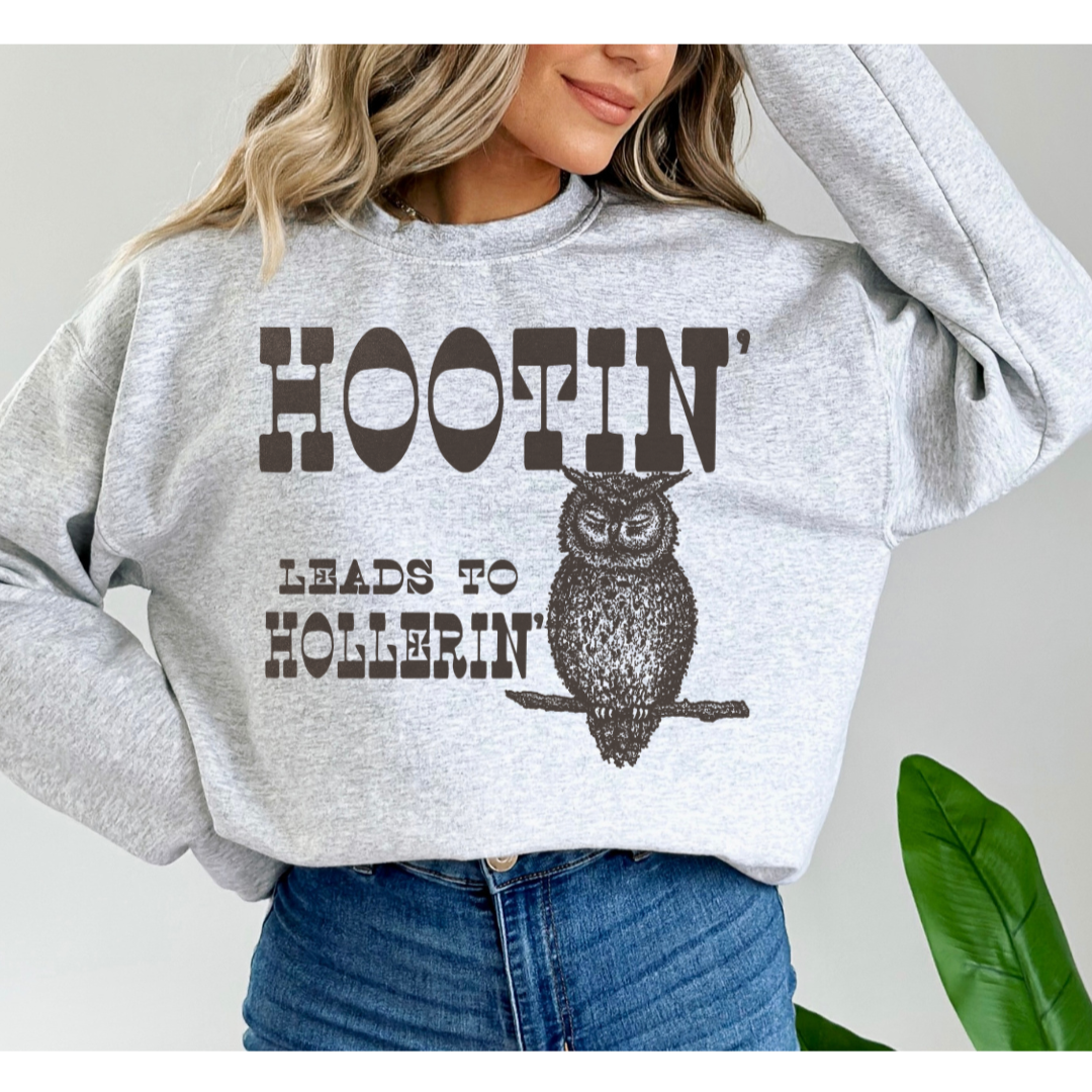 HOOTIN LEADS TO HOLLERIN’