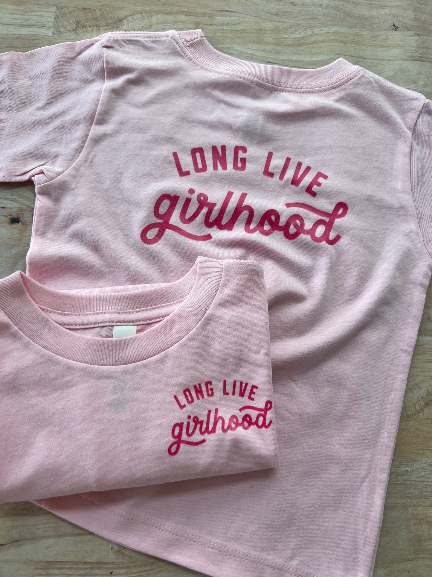 LONG LIVE GIRLHOOD - KIDS TSHIRT
