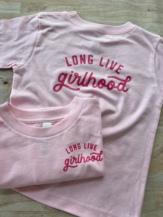 LONG LIVE GIRLHOOD - KIDS TSHIRT