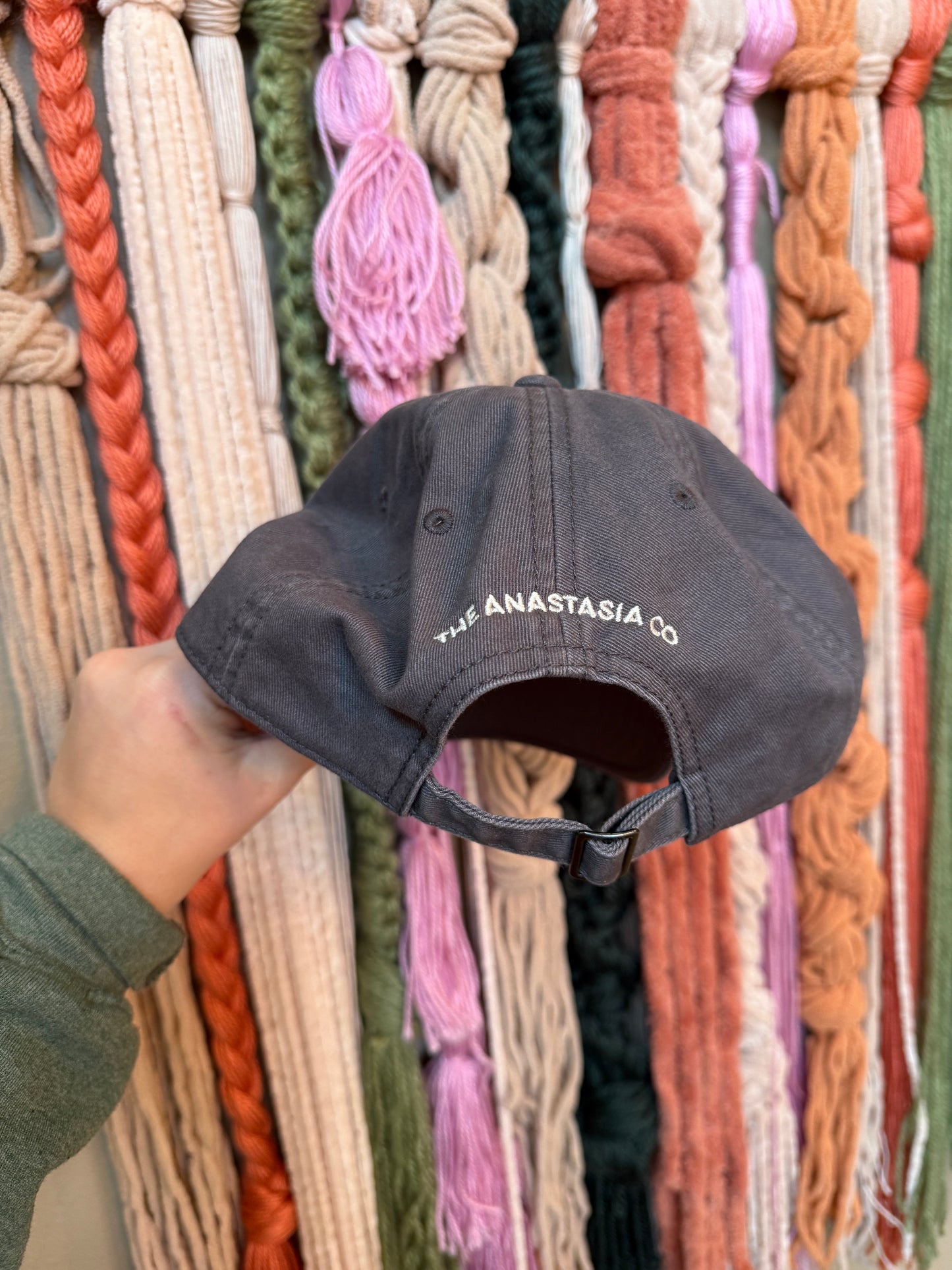 COFFEE + KINGDOM WORK - EMBROIDERED DAD HAT