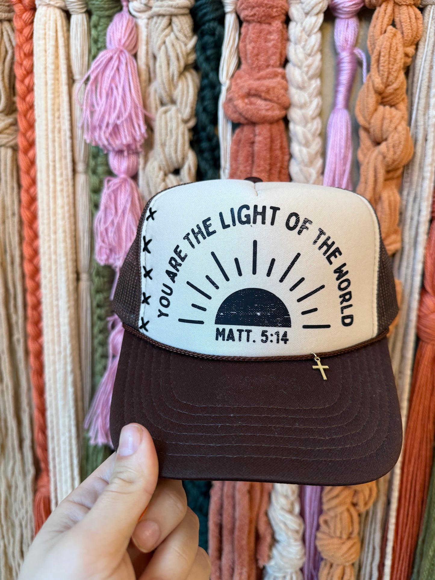 LIGHT OF THE WORLD - RTS TRUCKER HAT