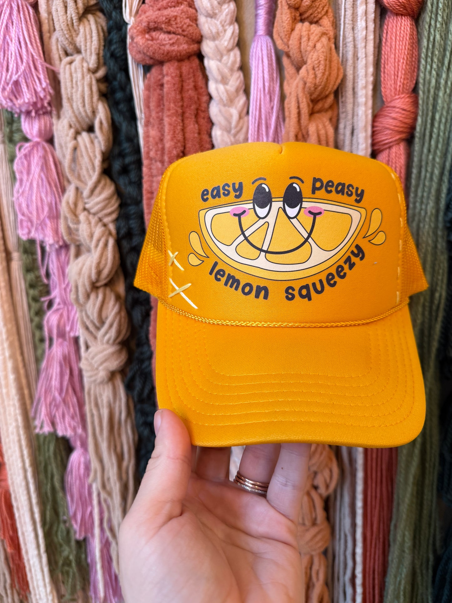EASY PEASY LEMON SQUEEZY - RTS TRUCKER HAT