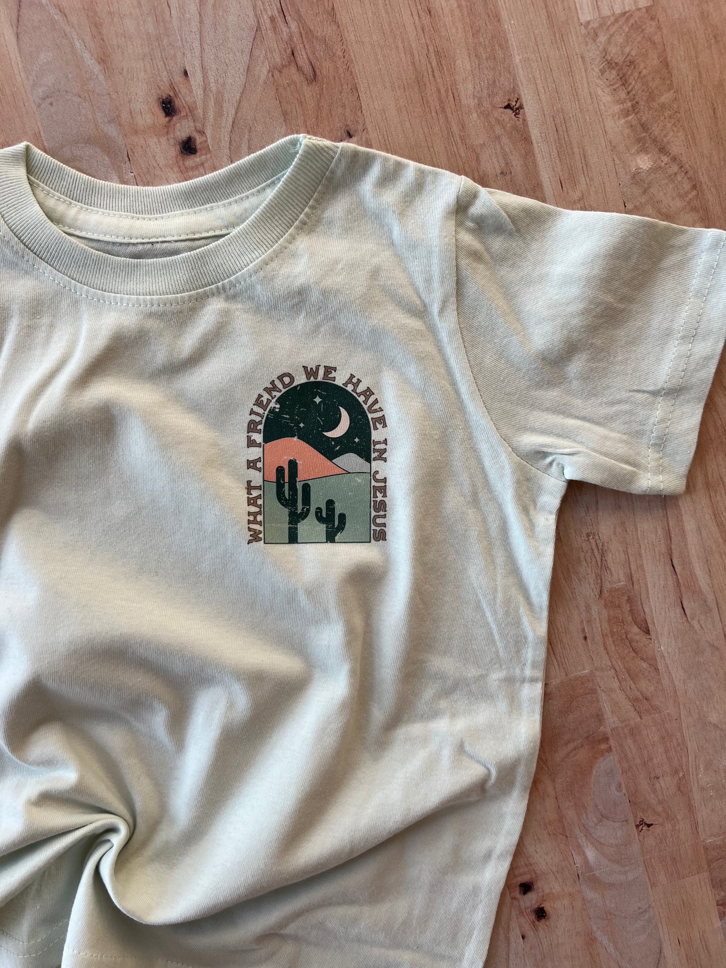 WHAT A FRIEND WE HAVE IN JESUS - KIDS TSHIRT