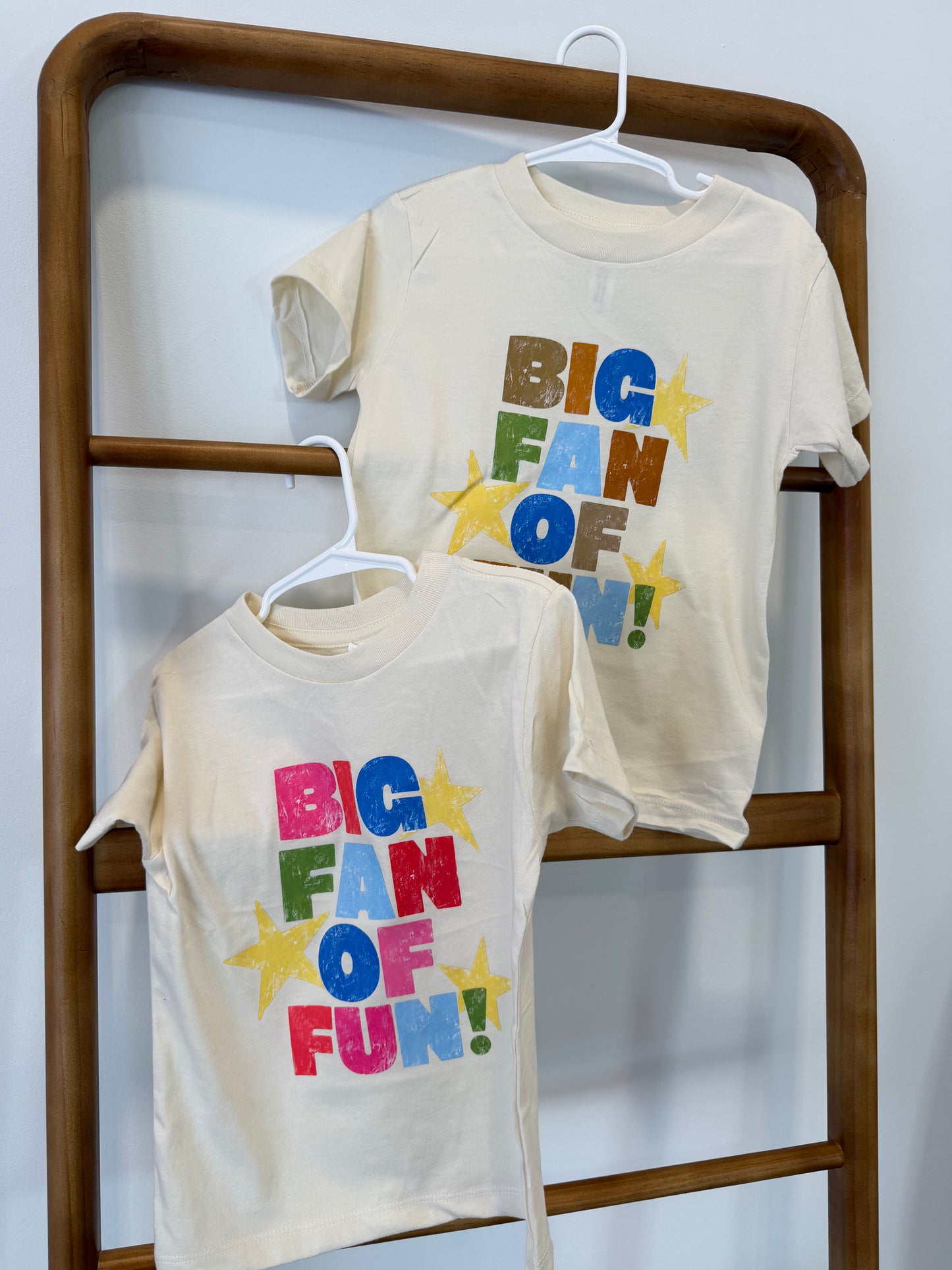 BIG FAN OF FUN - KIDS TSHIRT