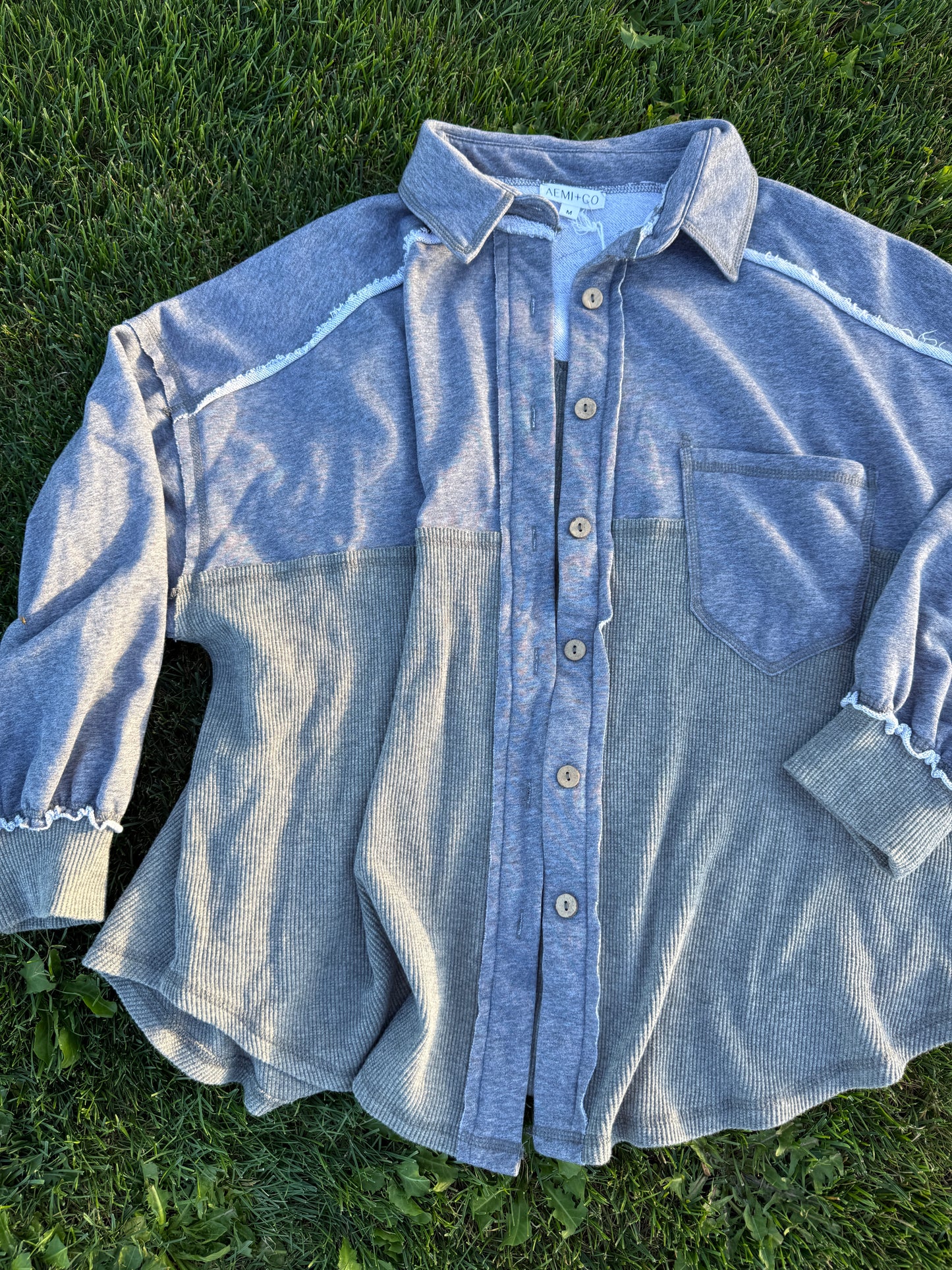 JERSEY SHACKET - GREY
