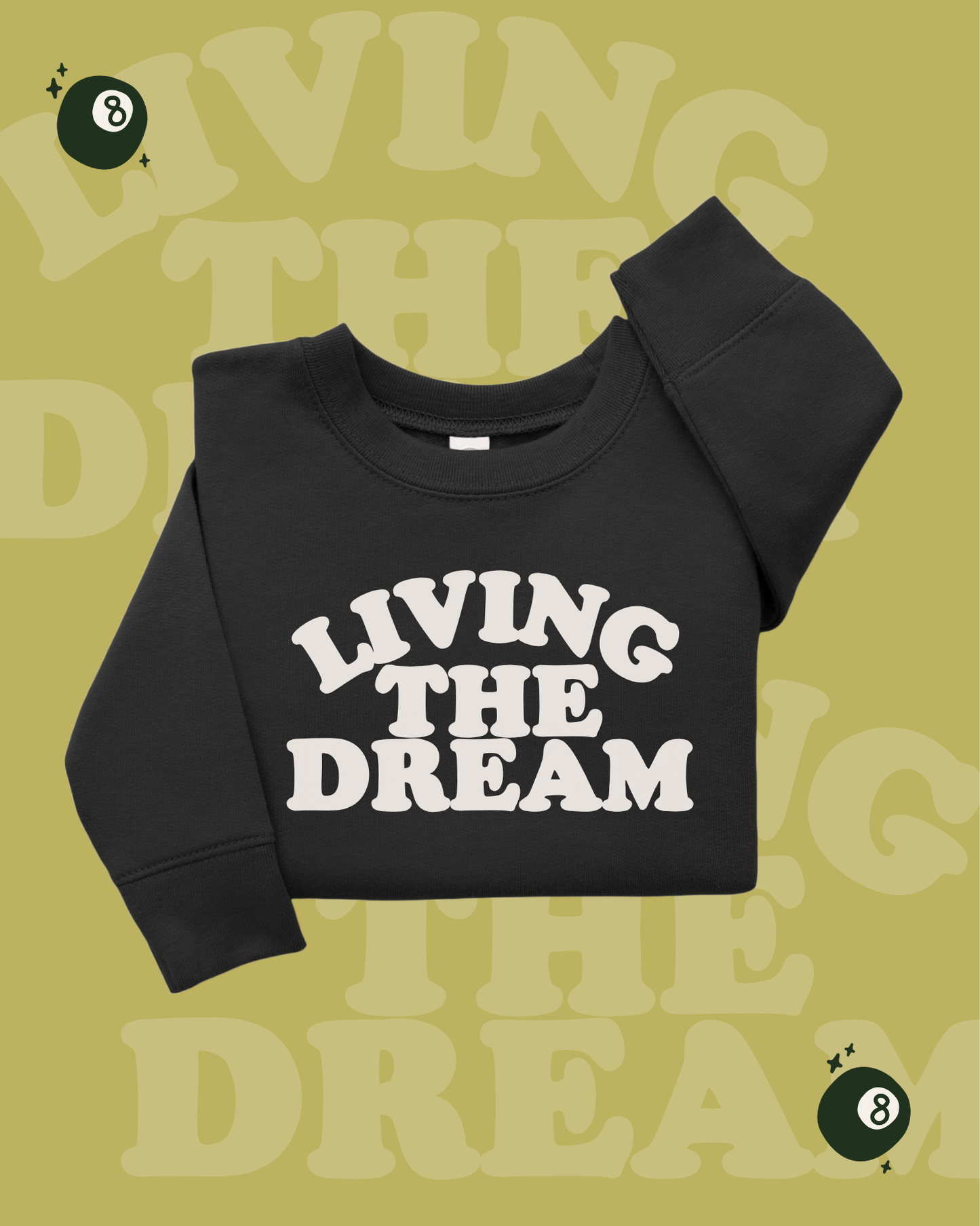 LIVING THE DREAM - KIDS SWEATSHIRT