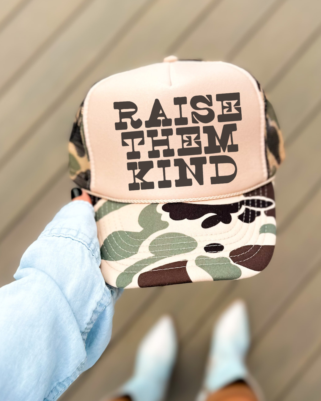 RAISE THEM KIND - TRUCKER HAT