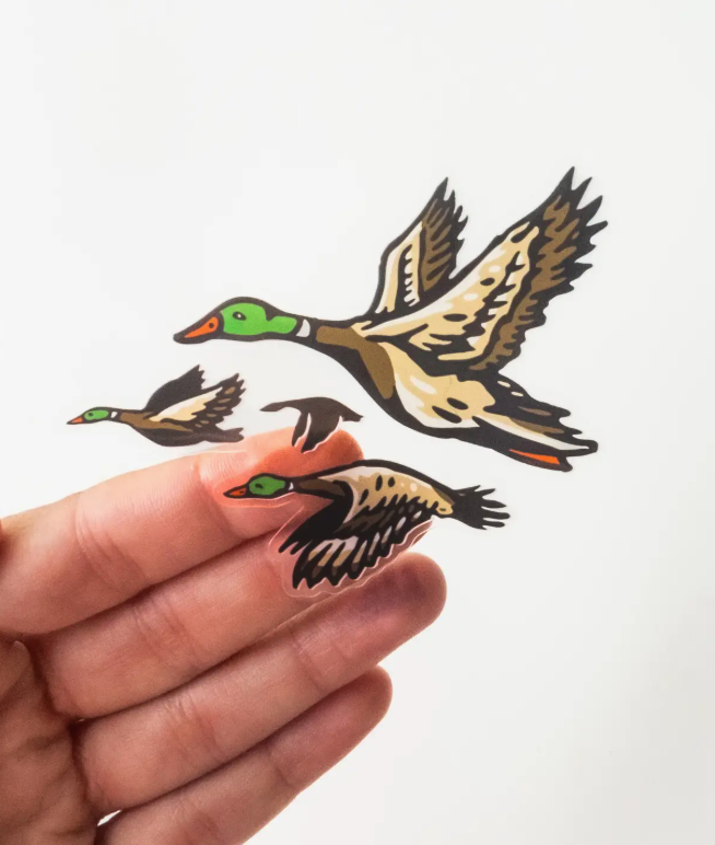 MALLARDS - VINYL STICKER
