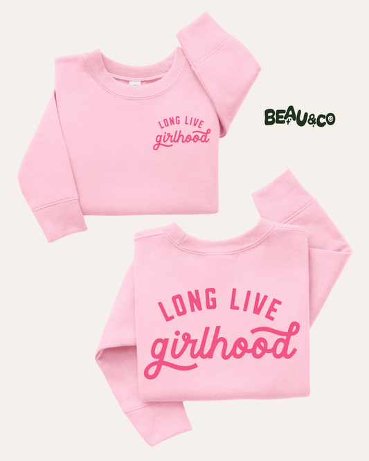 LONG LIVE GIRLHOOD - KIDS SWEATSHIRT