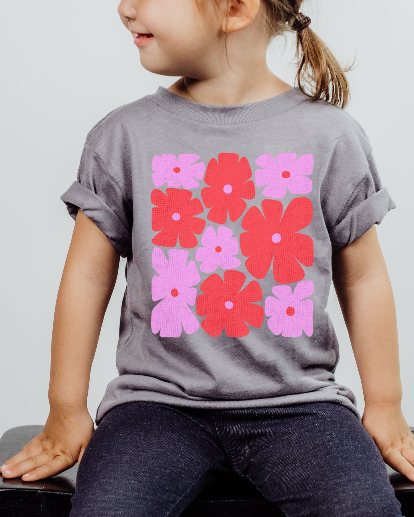 MOD FLOWERS - KIDS TSHIRT