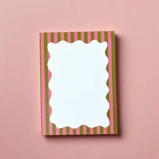 SCALLOPED - 4" X 5.5" NOTEPAD