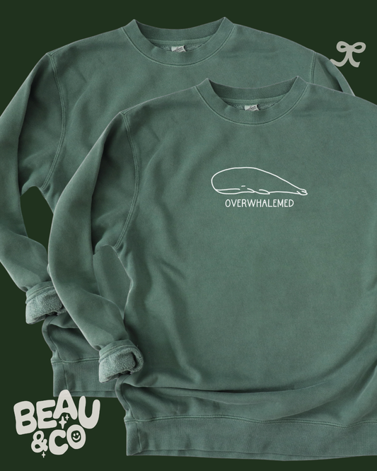 OVERWHALEMED 🐳 - SWEATSHIRT