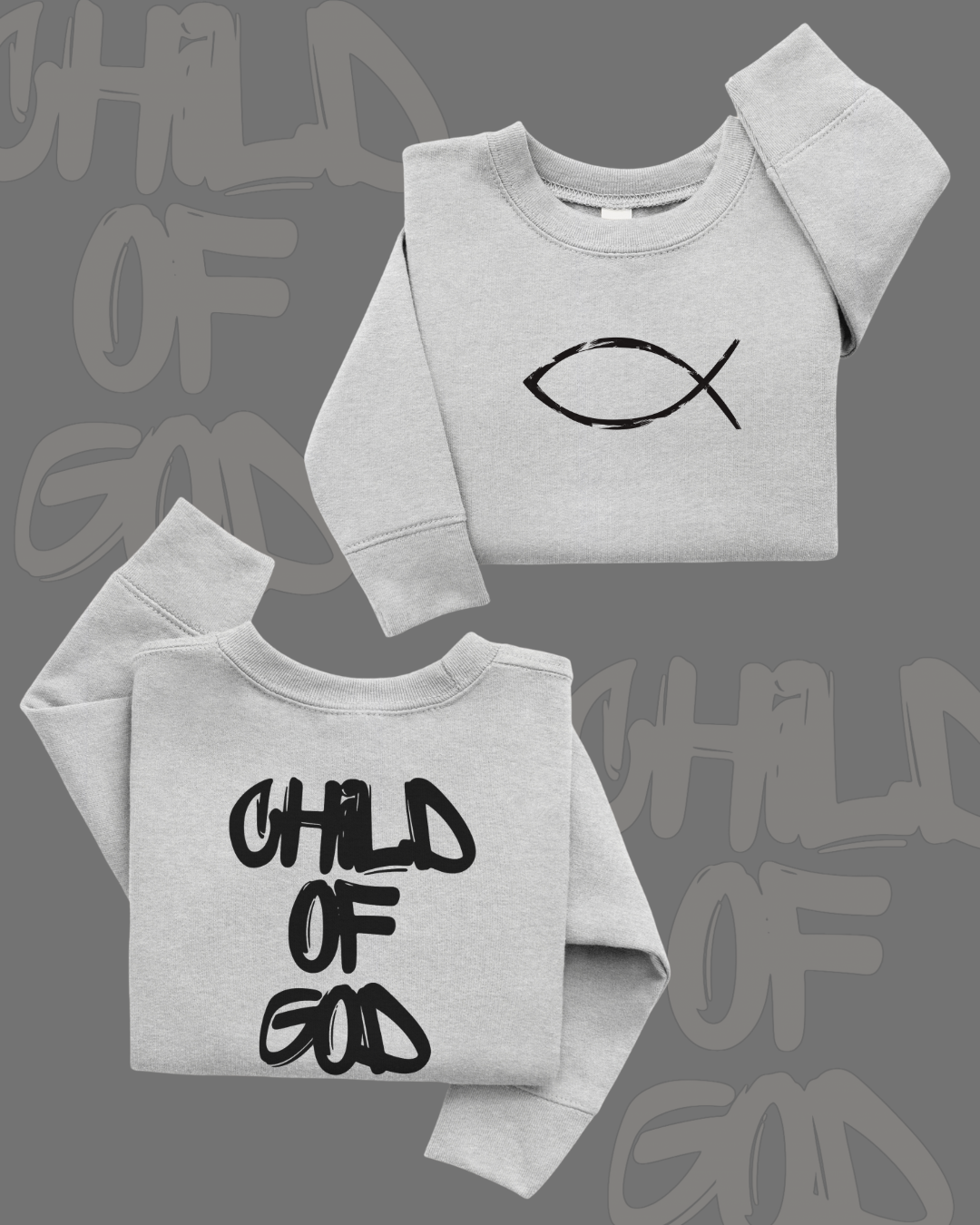 CHILD OF GOD - KIDS SWEATSHIRT