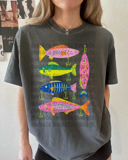 HERE FISHY FISHY - TSHIRT
