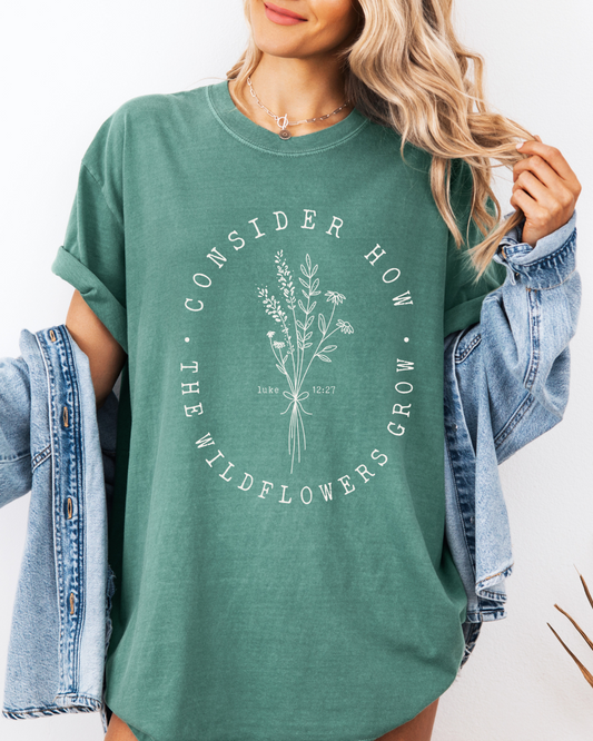 LUKE 12:27 - CONSIDER HOW THE WILDFLOWERS GROW