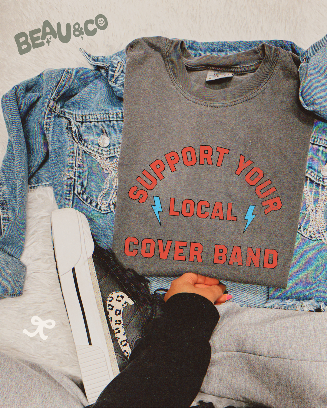 SUPPORT YOUR LOCAL COVER BAND - TSHIRT