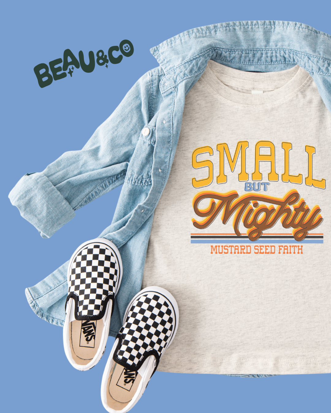 MUSTARD SEED FAITH - KIDS TSHIRT