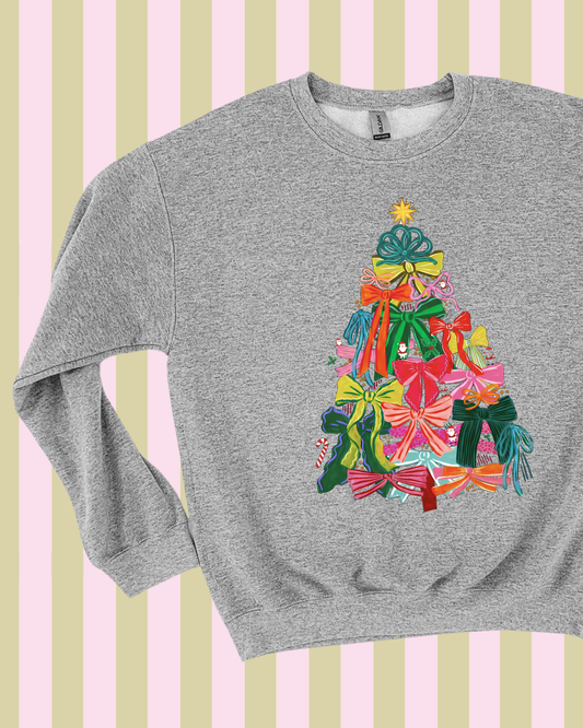 BOW TREE 🎀🎄 - SWEATSHIRT