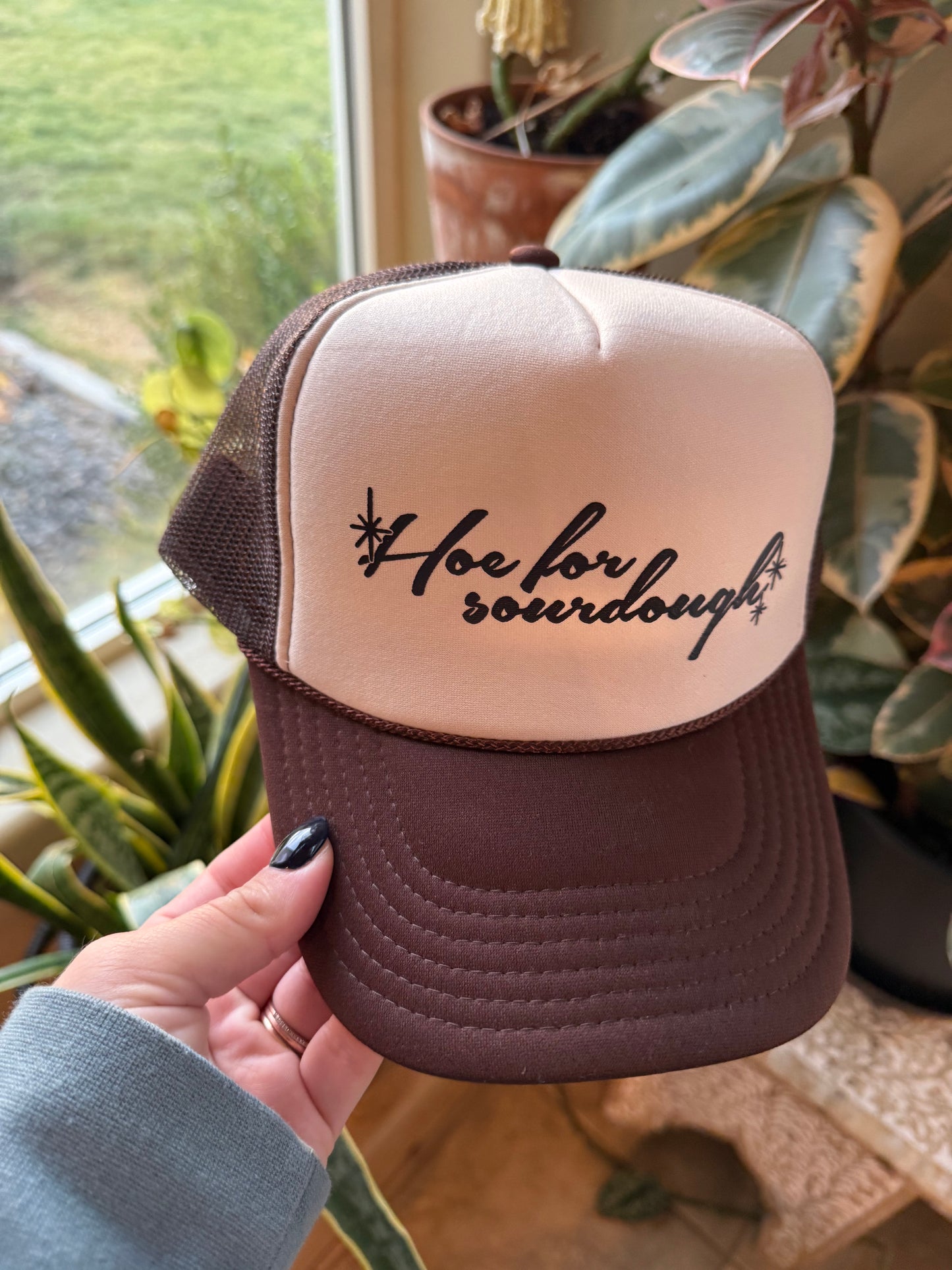 HOE FOR SOURDOUGH - TRUCKER HAT