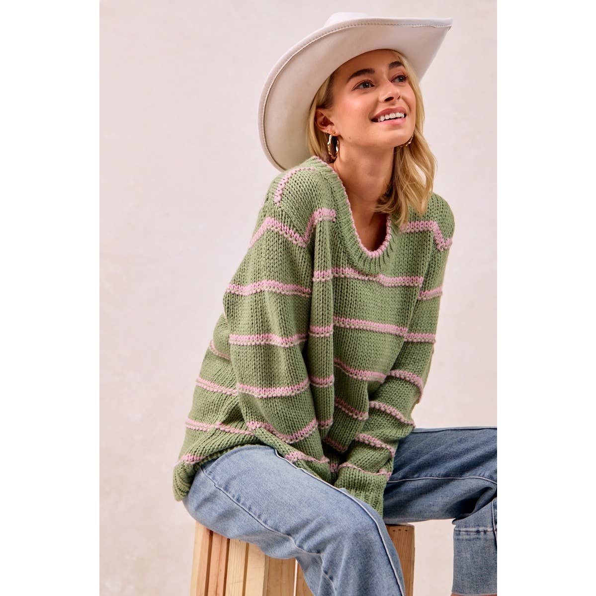 STRIPED SWEATER