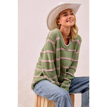 STRIPED SWEATER