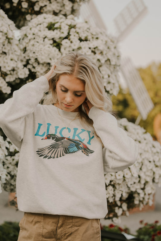 LUCKY DUCK - SWEATSHIRT