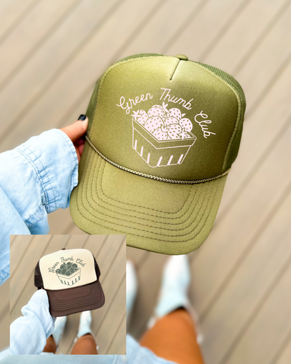 GREEN THUMB CLUB - TRUCKER HAT