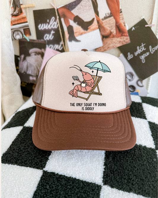 DIDDLY SQUAT - TRUCKER HAT