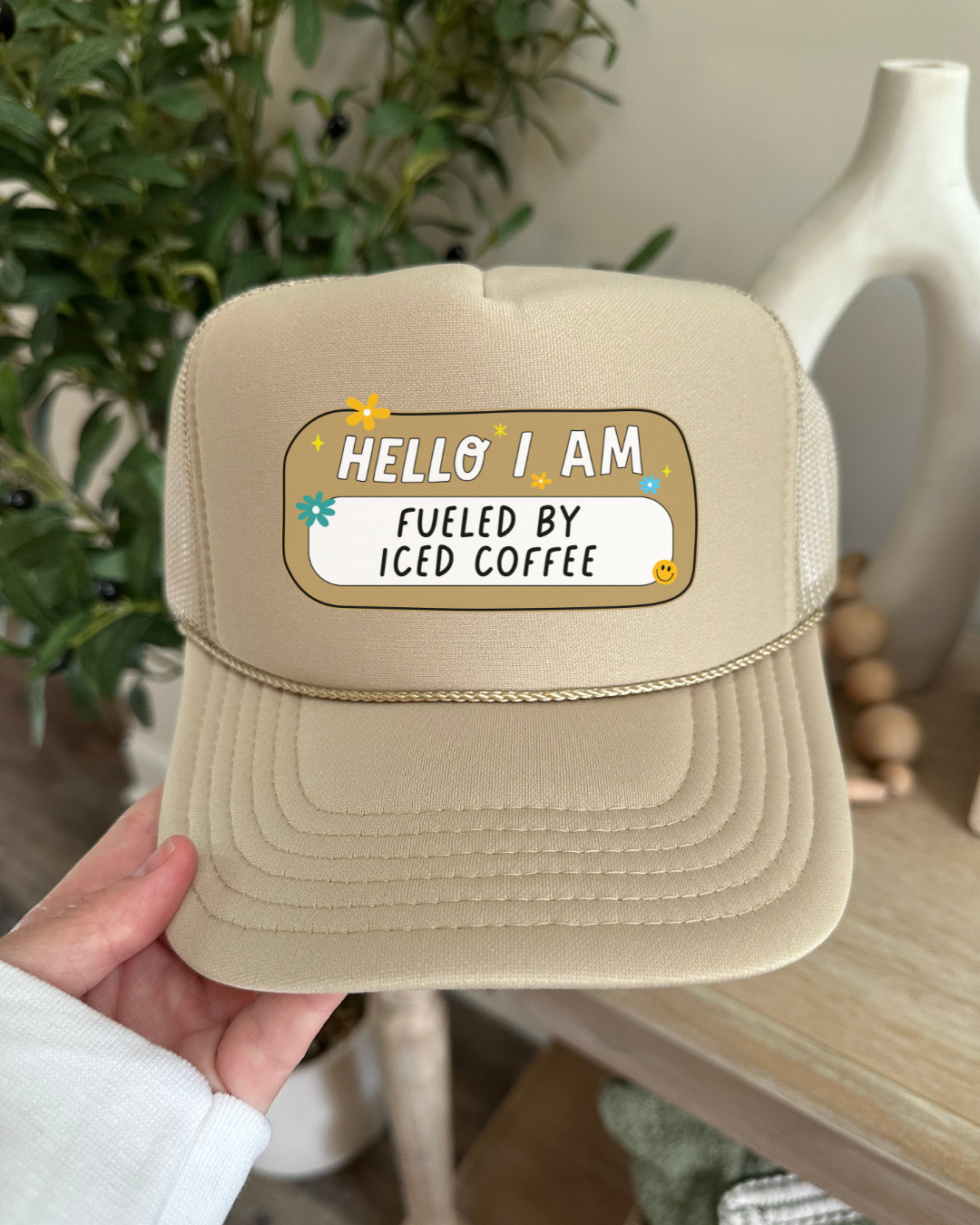 HELLO I AM - TRUCKER HAT