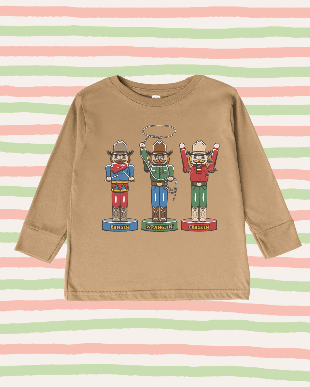 COWBOY NUTCRACKER - KIDS LONG SLEEVE