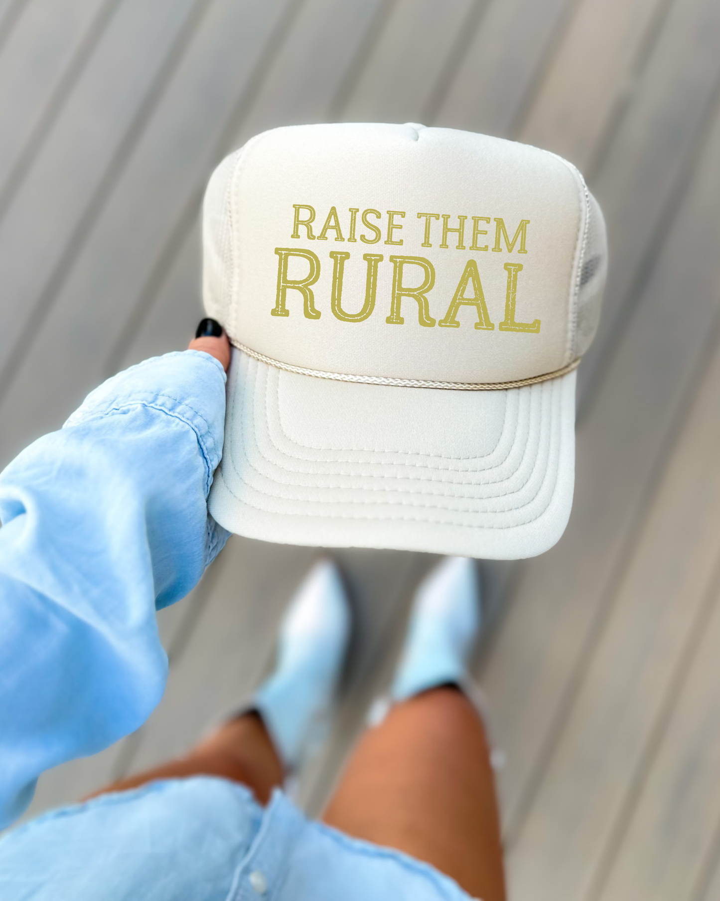 RAISE THEM RURAL - TRUCKER HAT