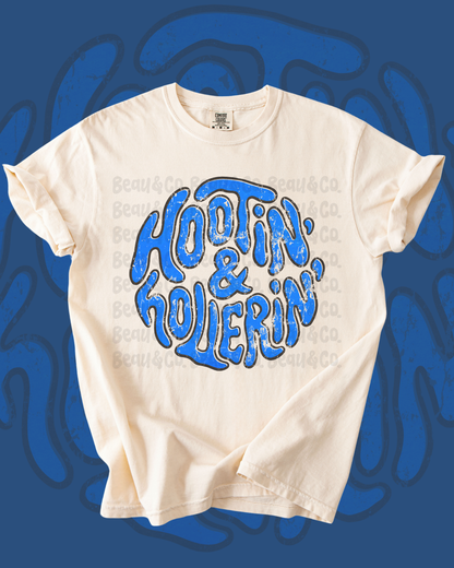 HOOTIN' & HOLLERIN' - TSHIRT