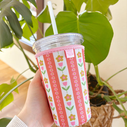 TULIP STRIPES - DRINK SLEEVE